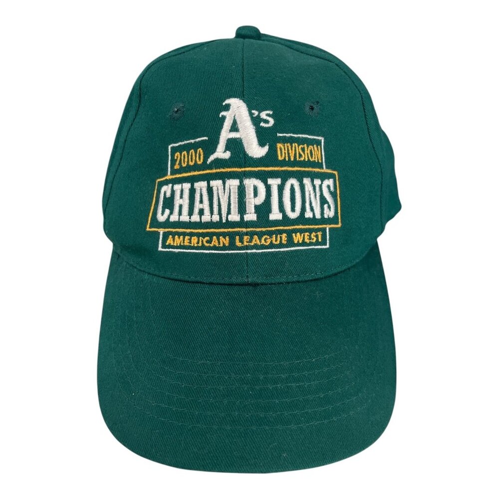 Vintage 2000 Oakland A’s Division Champions Hat – American League West – BD&A –